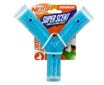 Nerf Dog Scented Chicken Super Scent Wishbone Solid Core Chicken