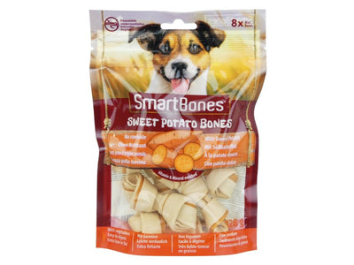 SmartBones Mini Sweet Potato Bones Dog Treat