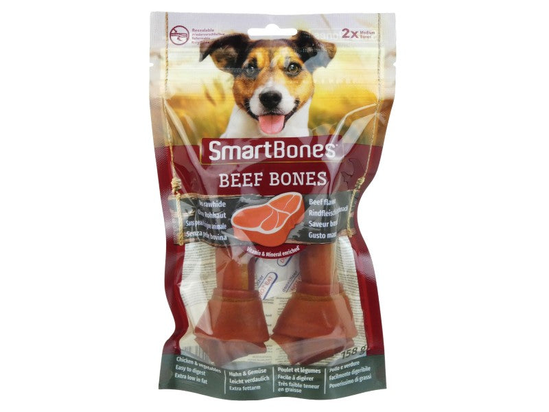 SmartBones Beef Bones Dog Treat