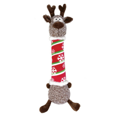 KONG Holiday Dog Toy Shakers Luvs Reindeer Medium