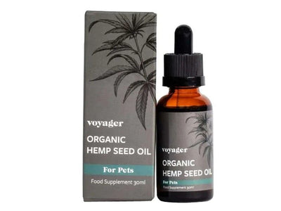 Voyager Organic Hemp Seed Oil 30ml
