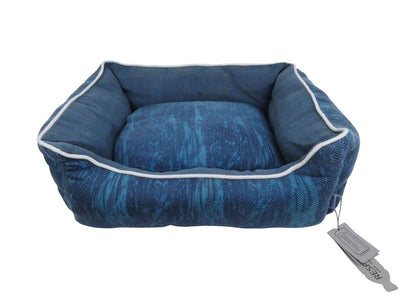 Resploot Deep Ocean Blue Sofa Dog Bed