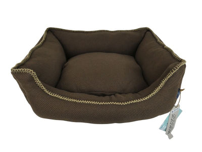 Resploot Luxe Brown Dog Sofa Bed