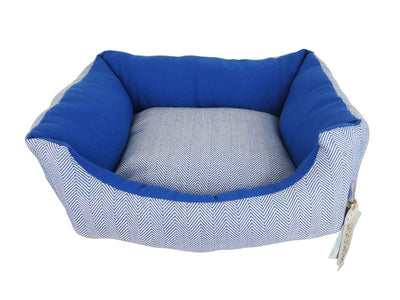 Resploot Dual Dog Sofa Bed Blue/White