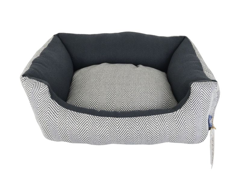 Resploot Dual Dog Sofa Bed Grey/White