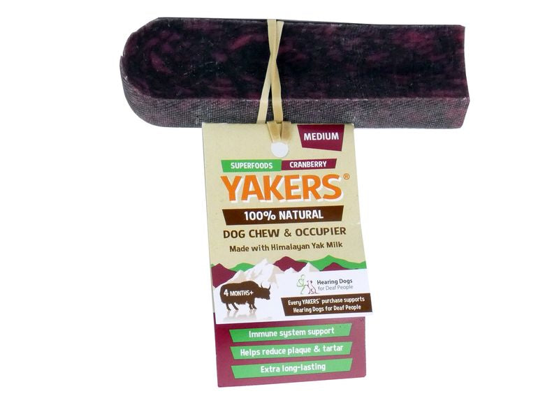 Yakers Superfoods Cranberry Dog Chew