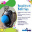 SodaPup Wag Ball Durable Synthetic Rubber Chew & Retrieving Toy
