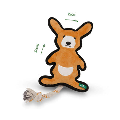 Beco Rough & Tough Recycled Kangaroo Dog Toy