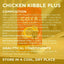 COYA Kibble Plus Chicken Adult Dog Food 1.5kg