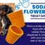 SodaPup Flower Pot Durable Rubber Treat Dispenser & Enrichment: Green