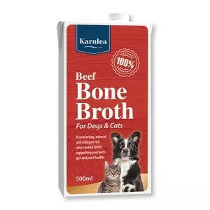 Karnlea Beef Bone Broth for Dogs 500ml