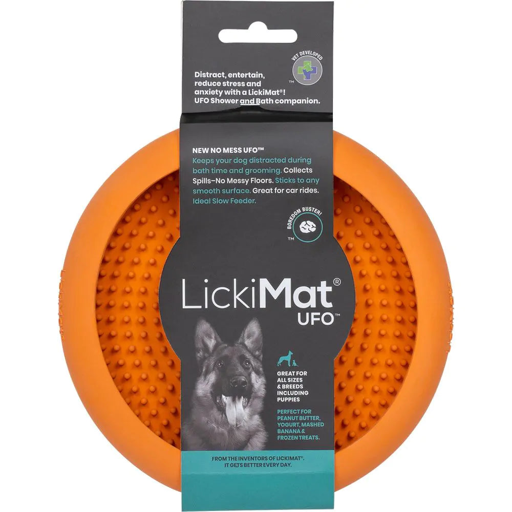 LickiMat UFO Dog Enrichment Bowl