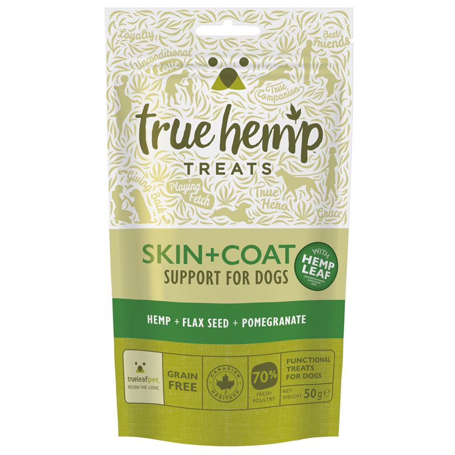 True Hemp Skin & Coat Dog Treats-Oh Doggy