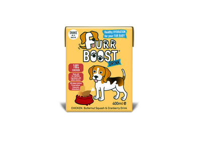 Furr Boost - Chicken, Butternut Squash & Cranberry Furr Boost 400ml Dog Drink