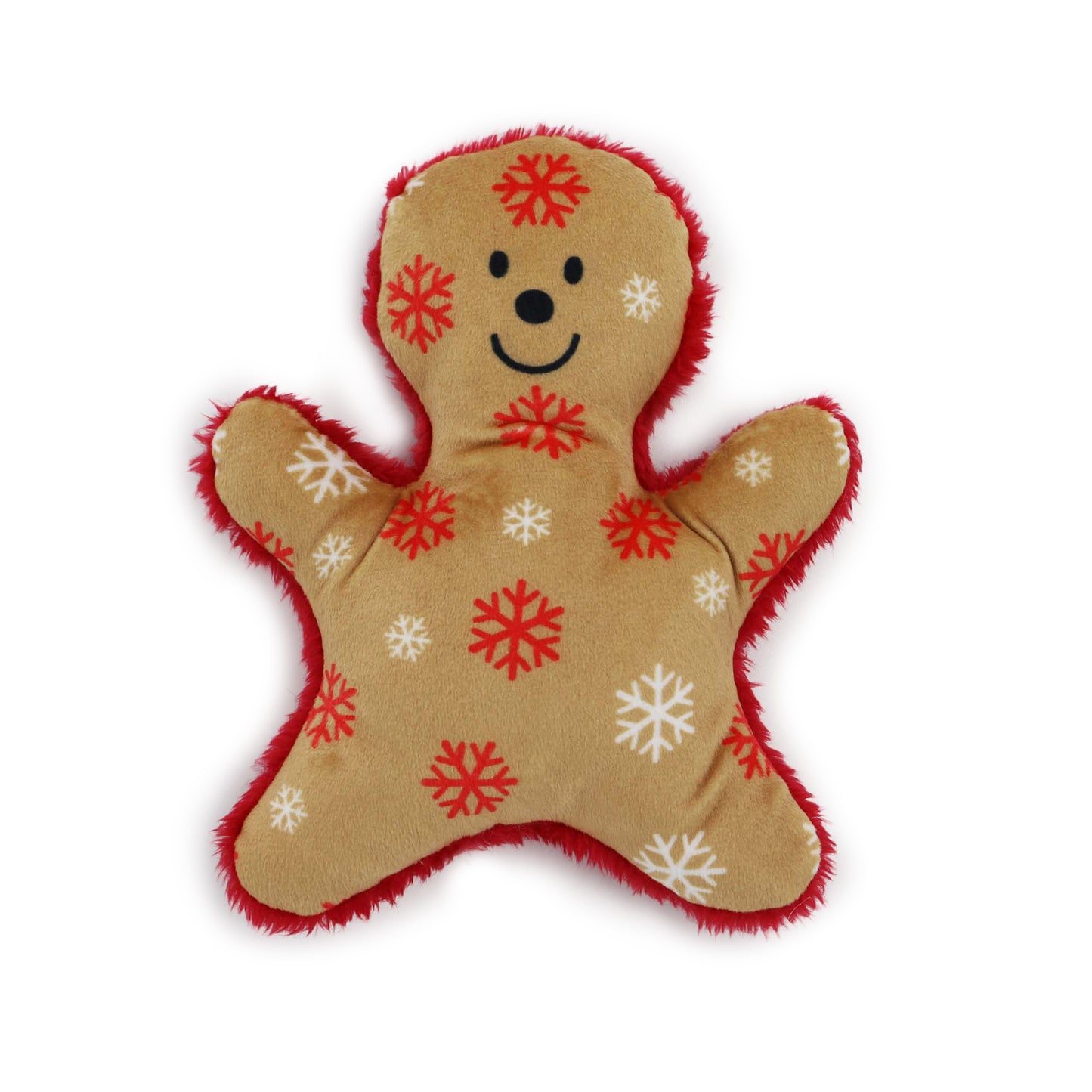 Ancol Gingerbread Man Christmas Dog Toy