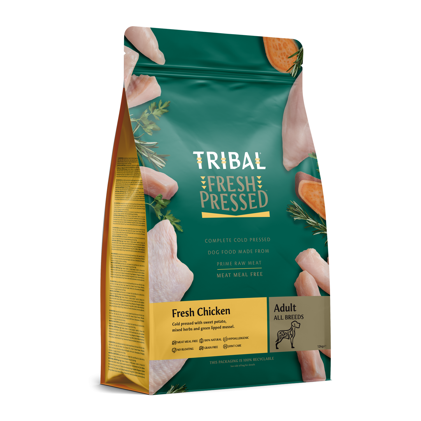 Tribal Fresh Pressed Adult Chicken Complete Dog Food