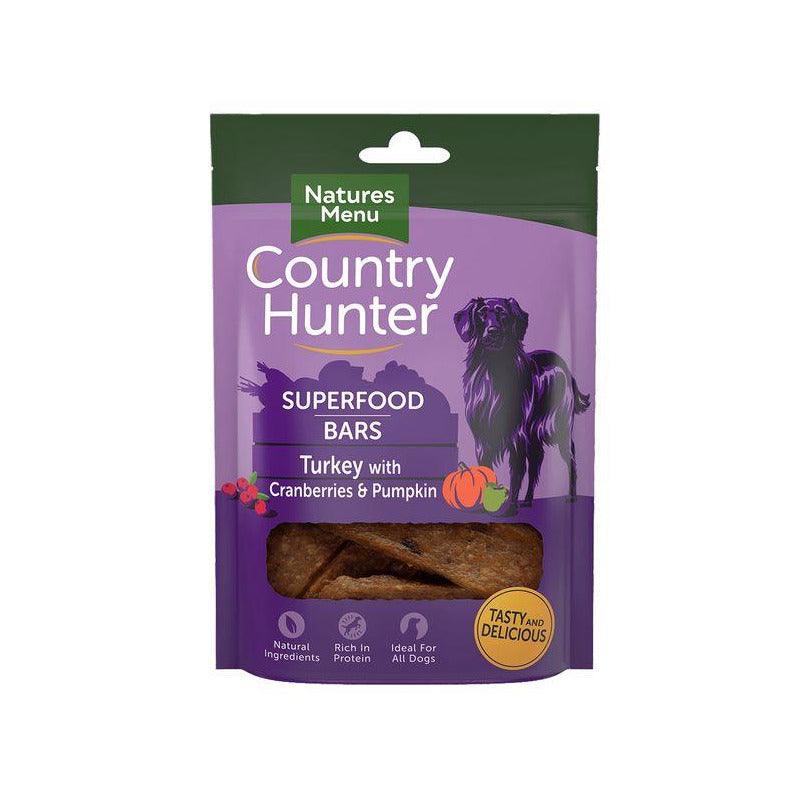 Country Hunter Superfood Bars Turkey-simple-Oh Doggy