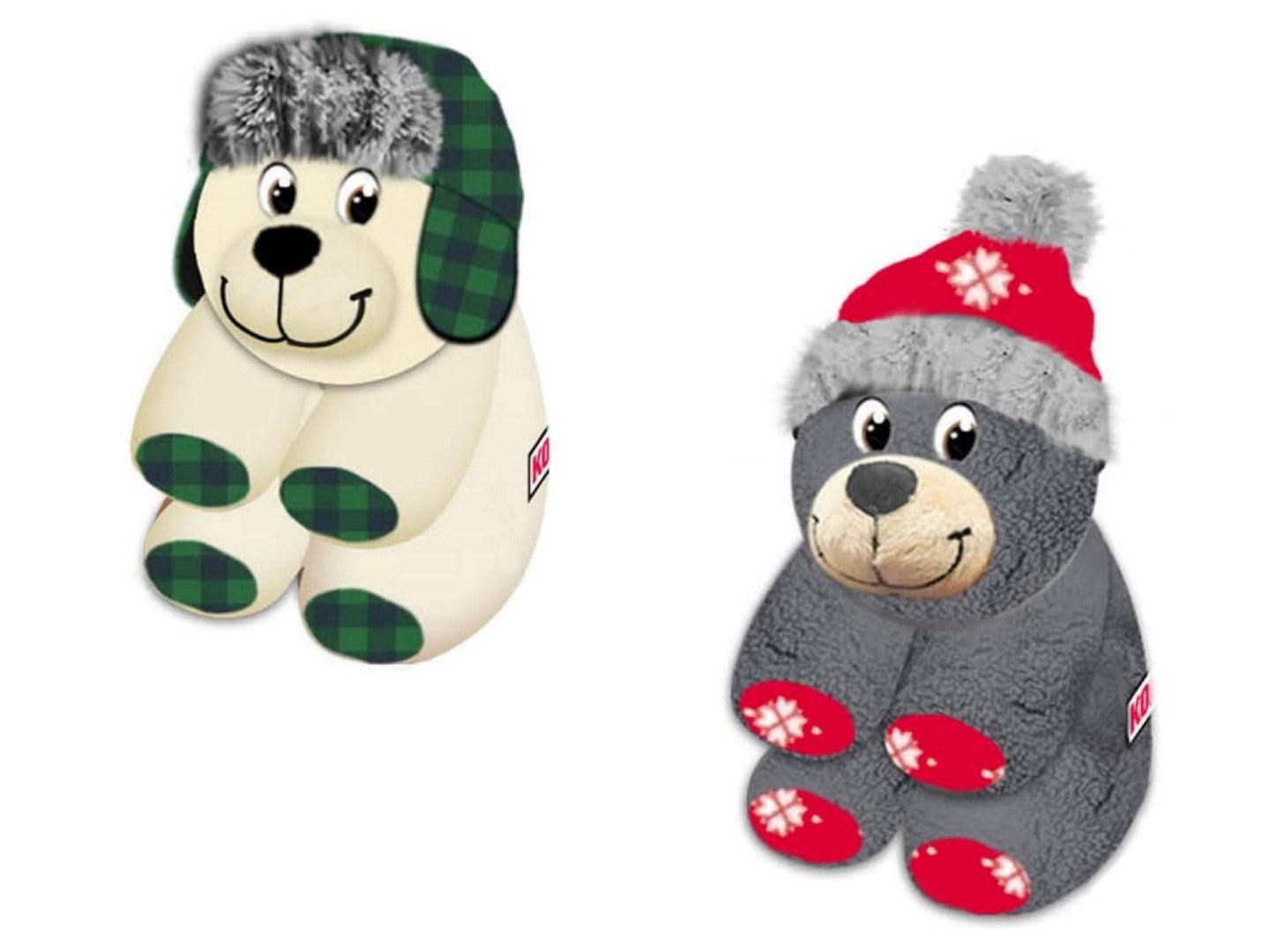 KONG Holiday Comfort Polar Bear Dog Toy-Oh Doggy
