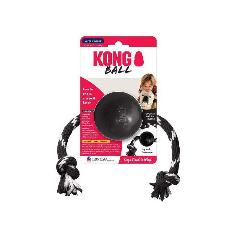 KONG Extreme Ball with Rope-Oh Doggy