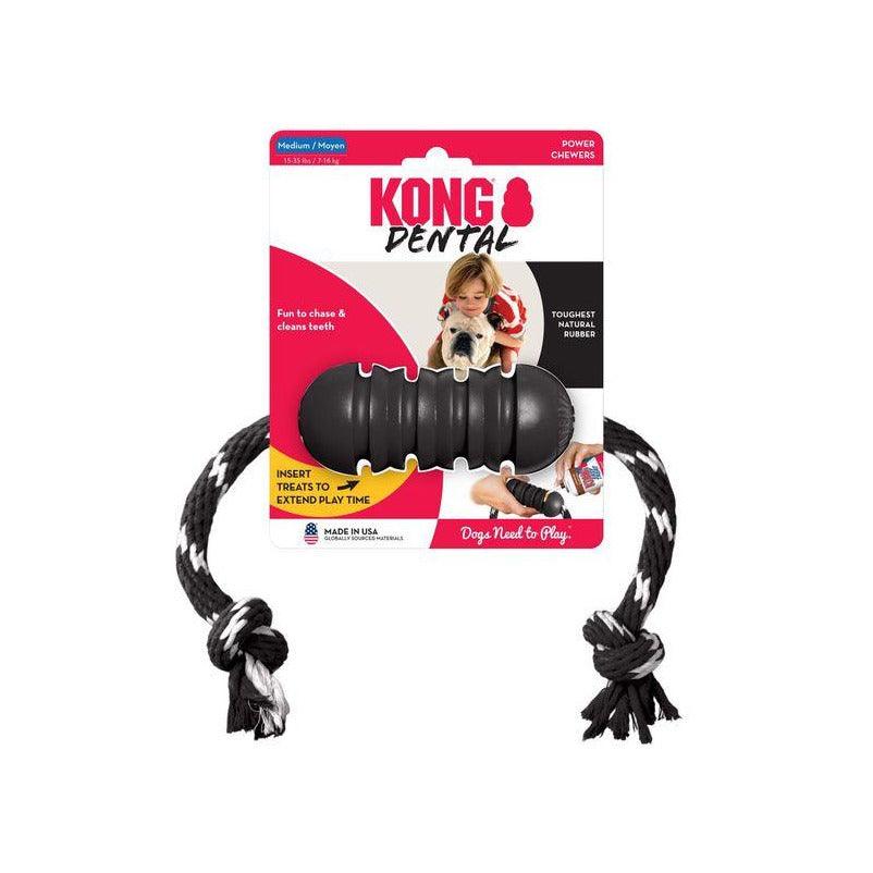 KONG Extreme Dental with Rope-Oh Doggy
