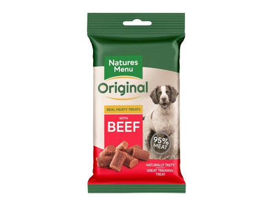 Natures Menu Beef Dog Treats 60g-Oh Doggy
