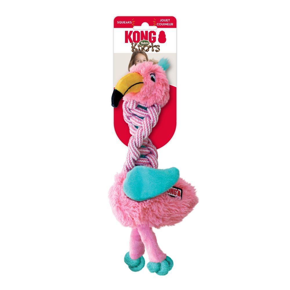 Kong flamingo clearance dog toy