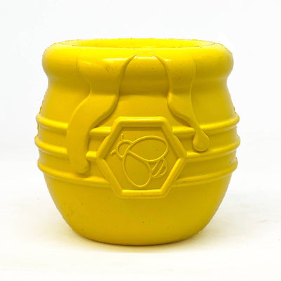 SodaPup Large Honey Pot Durable Rubber Treat Dispenser & Enrichment